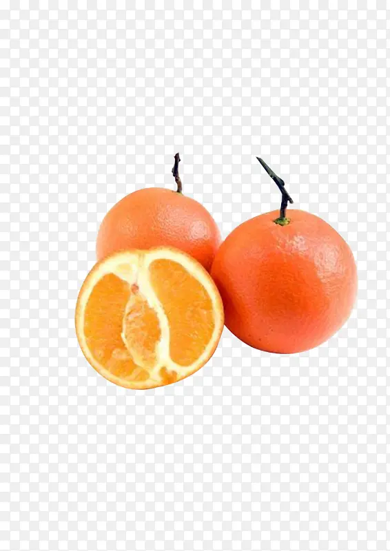 两个半的橘子