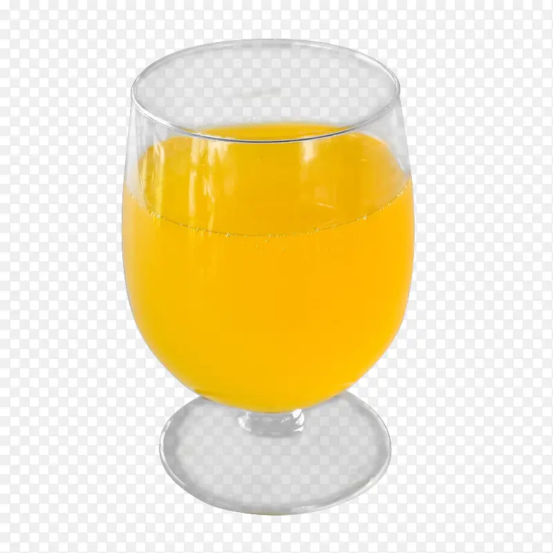 低脚杯玻璃果汁