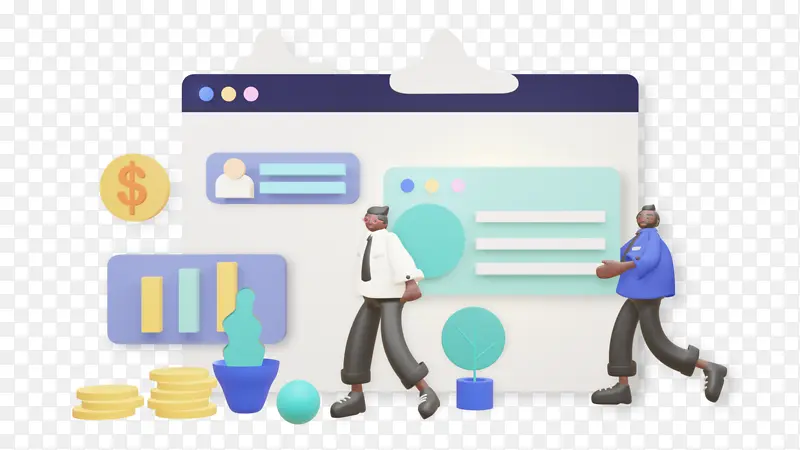 C4D商务办公3D