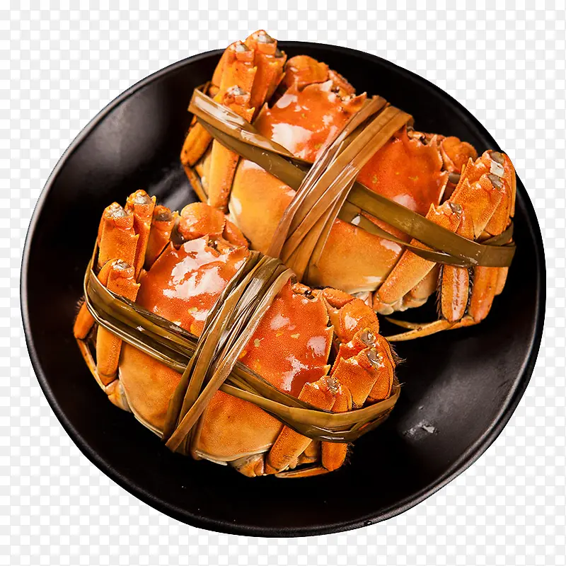 2只大螃蟹公蟹