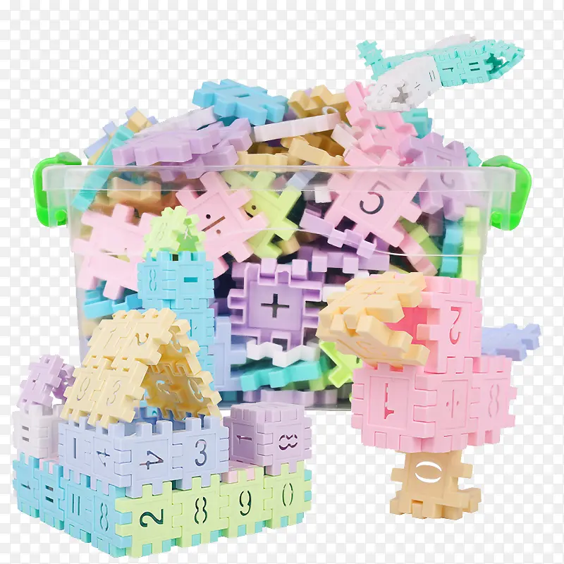 儿童塑料积木拼装玩具