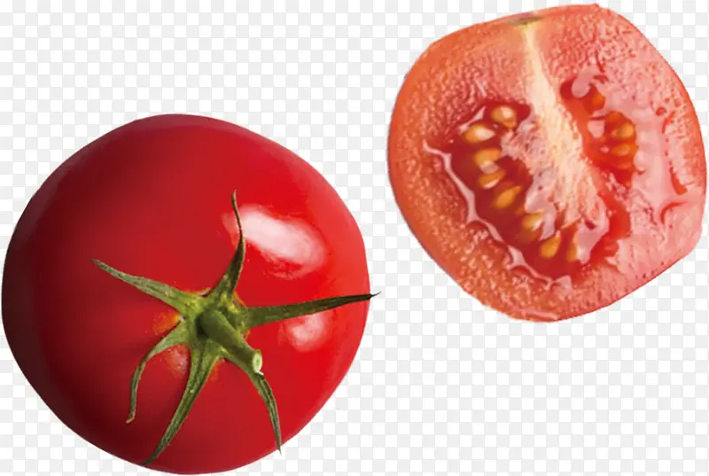 一个番茄西红柿