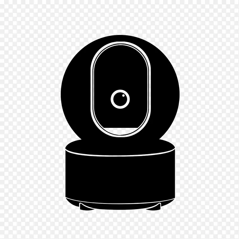 黑白简笔摄像头图标PNG图片素材下载_图片编号qrgxmaxx-免抠素材网