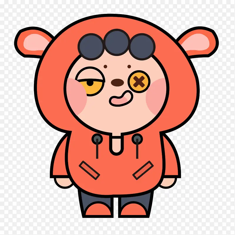 卡通形象 小熊