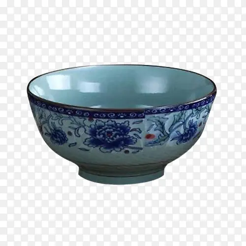 青花瓷蓝色碗