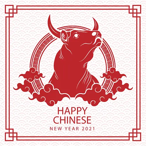 2021牛年大吉呦