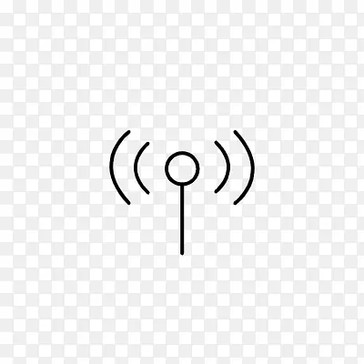 通讯站信号icon线性小图标PNG下载