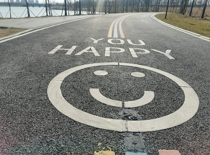 公路-笑脸图片