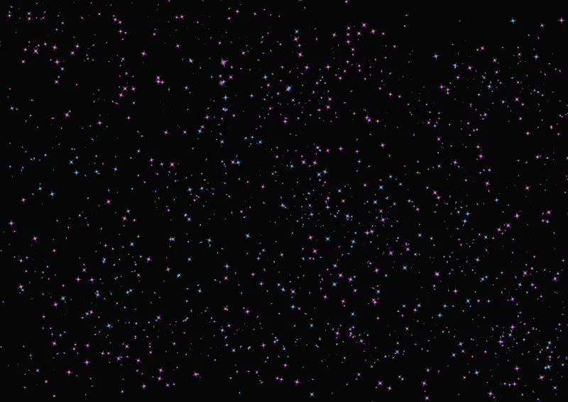 梦幻星空蓝粉星星点点素材