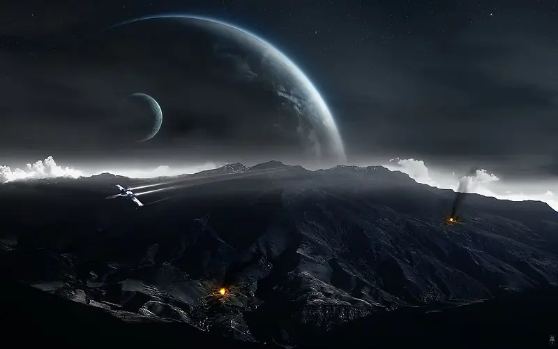 背景素材,科技感,宇宙
