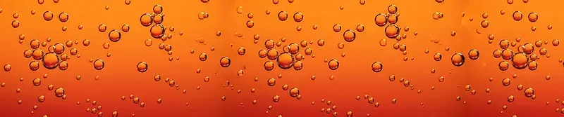 橘红色气泡背景图片