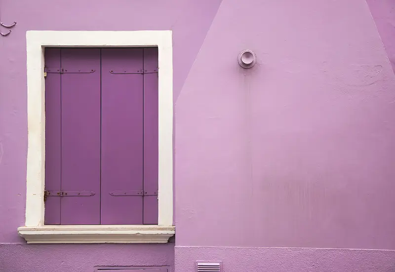 紫色文艺窗户背景