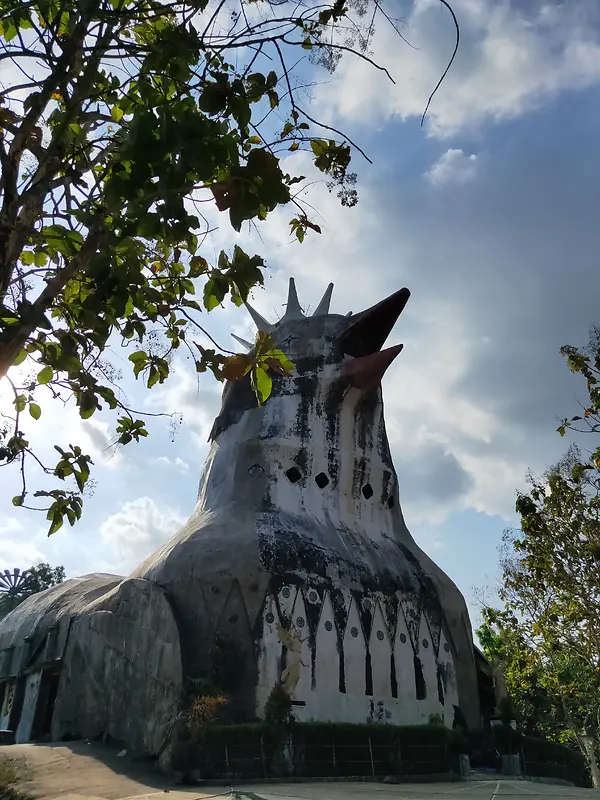 印尼日惹鸡教堂