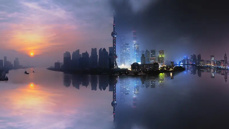 中国一线城市上海