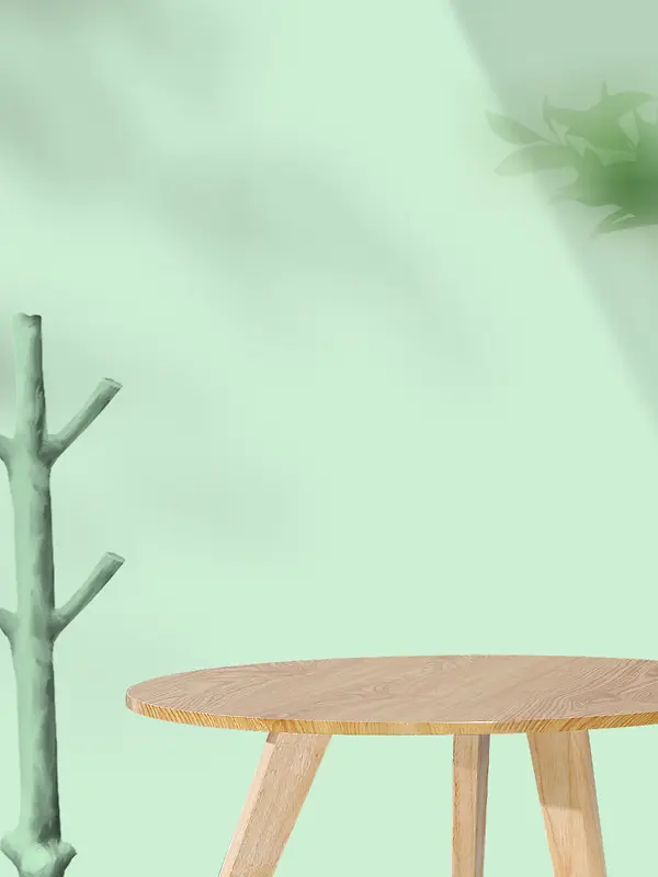 绿色背景绿植