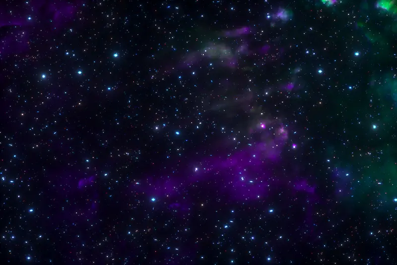 太空背景群星闪烁
