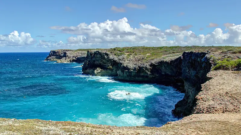 大海，天空，海浪，波浪