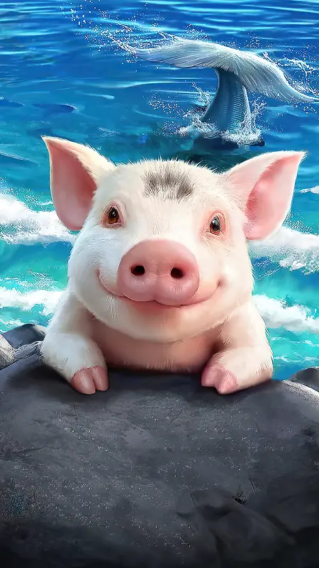可爱猪，萌猪，呆猪，靓猪猪