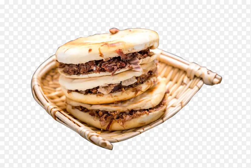 肉夹馍簸箕图片