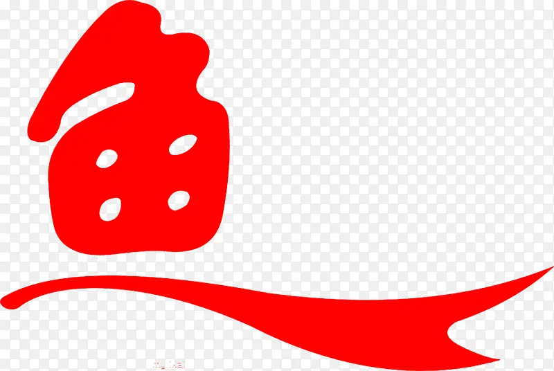 鱼字矢量图形