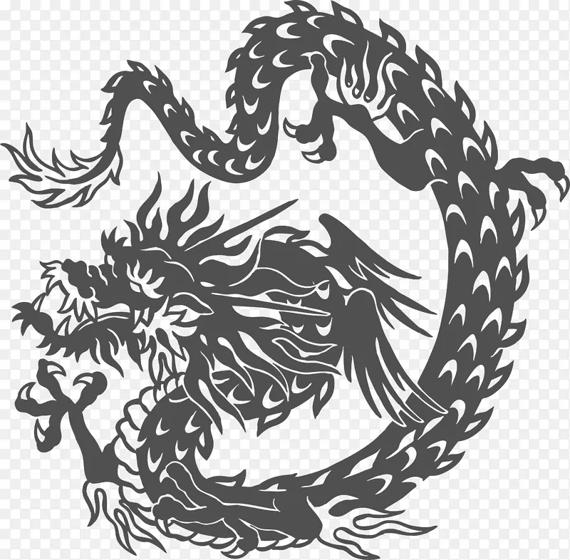 山海经矢量古兽图