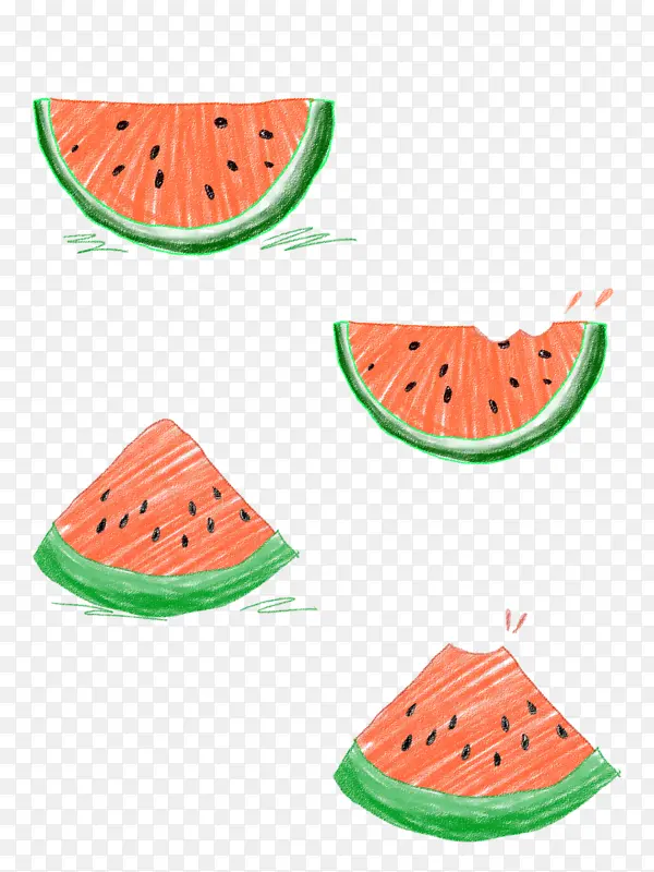 西瓜  插画