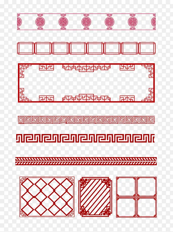 中国风边框 复古常用边框