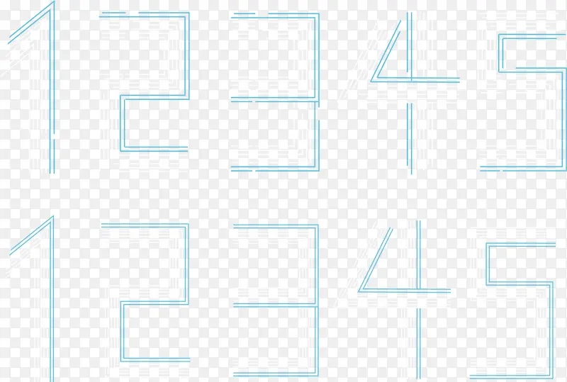 数字 12345