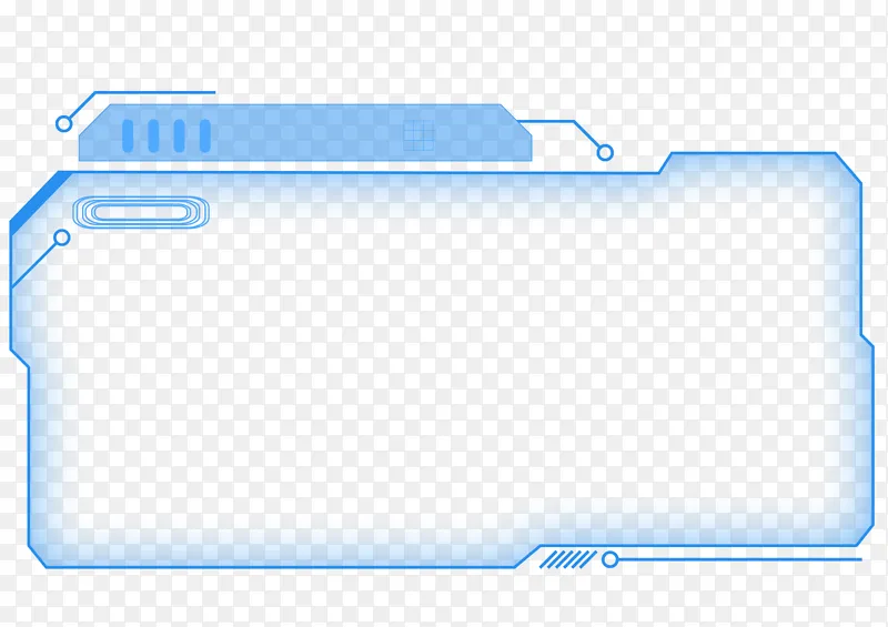 科技纹理，边框，显示器