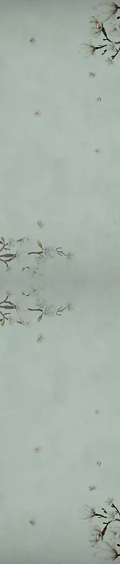 绿色 水墨风背景