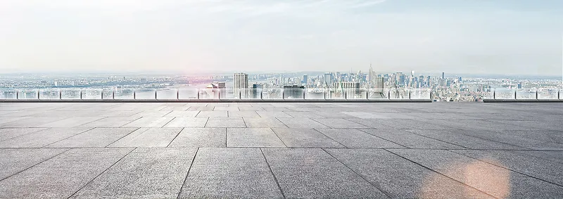 天空路面banner背景