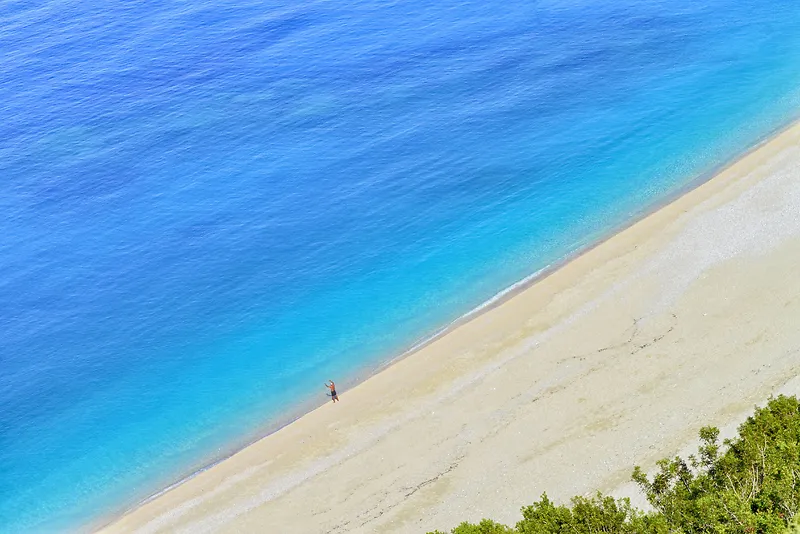 蓝色海滩海岛海岸