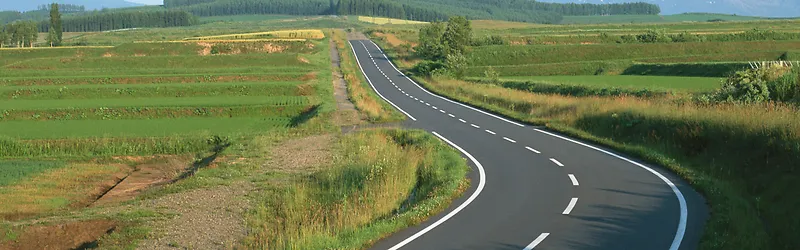 田园马路背景