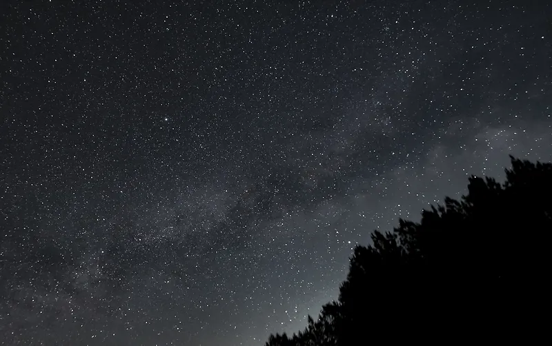 夜晚星空夜空星星