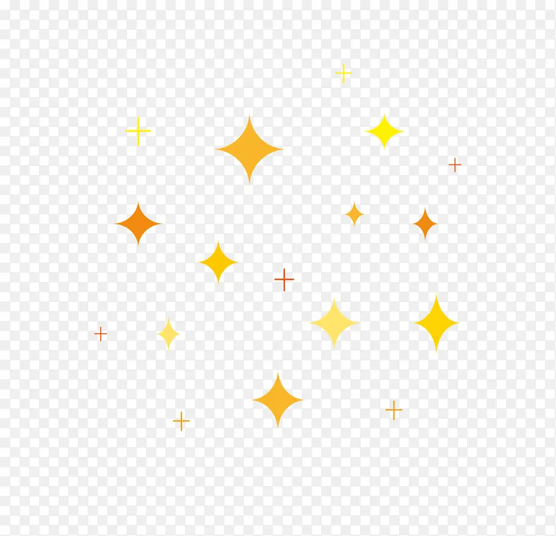 卡通五角星PNG下载