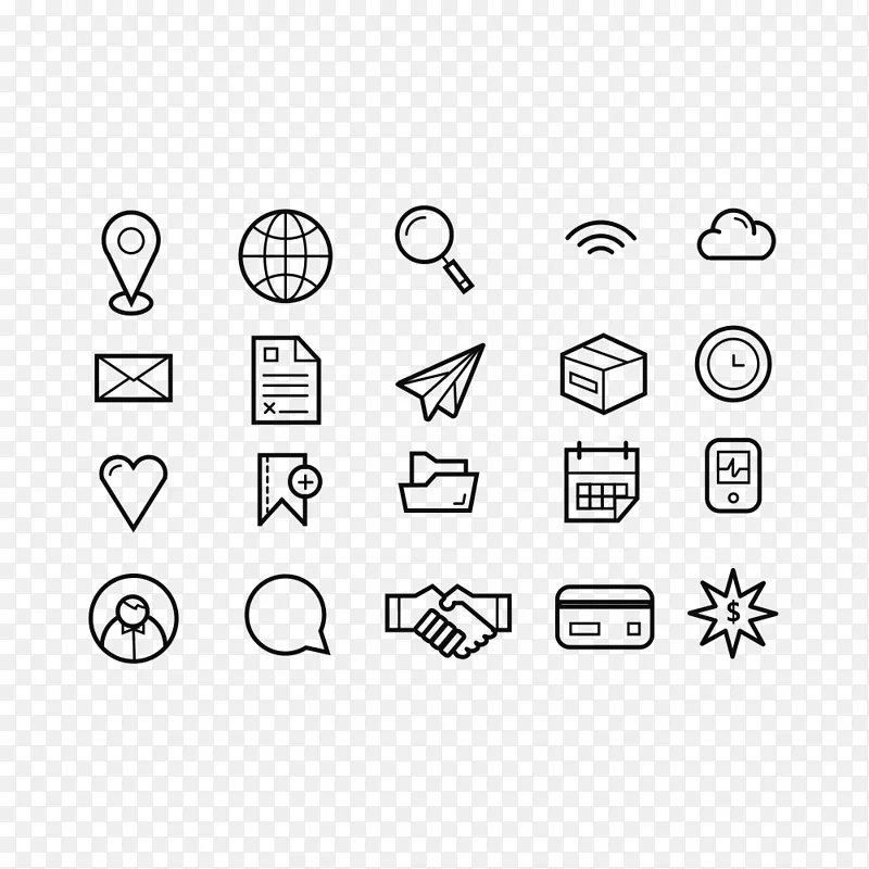 简约实用小图标