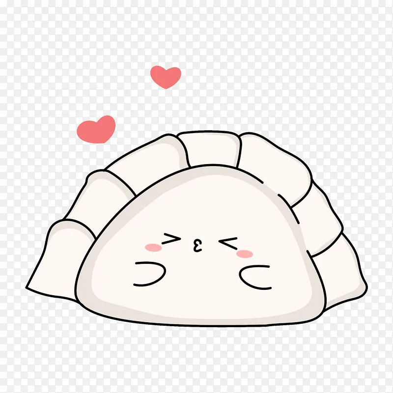 可爱的小水饺