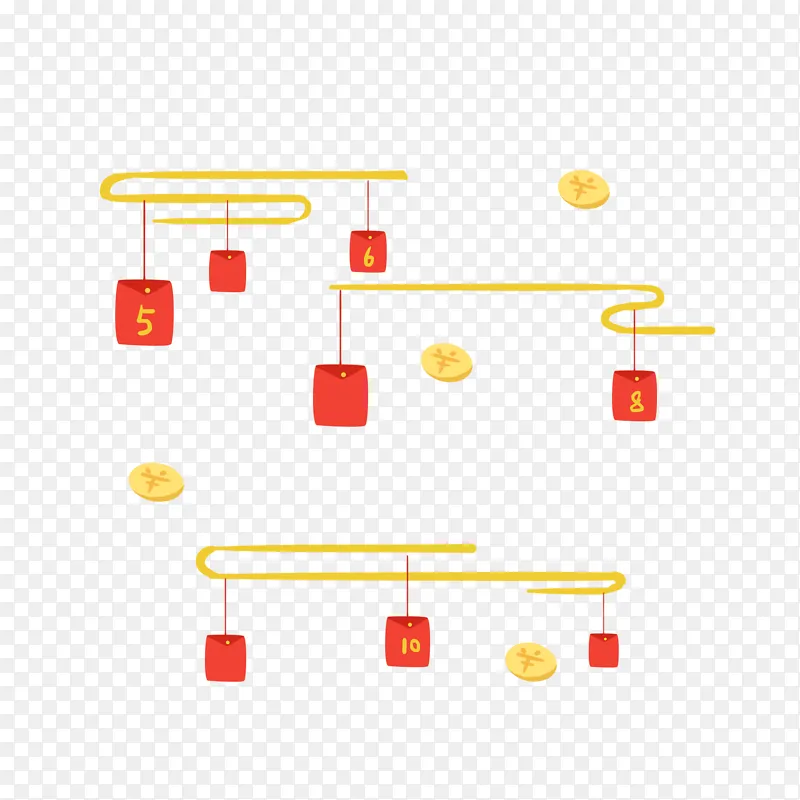 祥云,金色,国潮,金色祥云