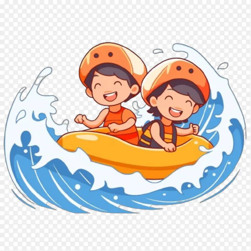夏天漂流卡通人物