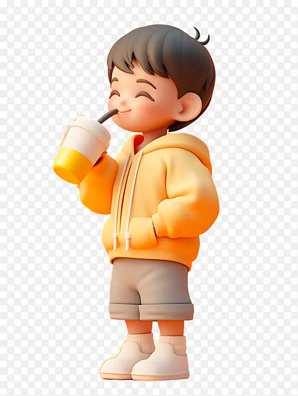 喝果汁喝奶茶喝咖啡的小男孩PNG图片素材下载_图片编号kywjzdwwrq-免抠素材网