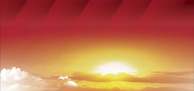 中国红党建banner