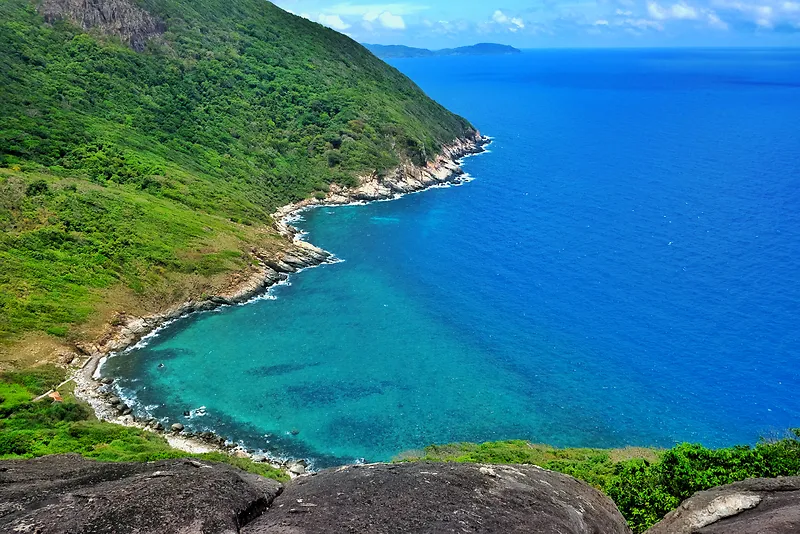 越南蓝色海岸风景