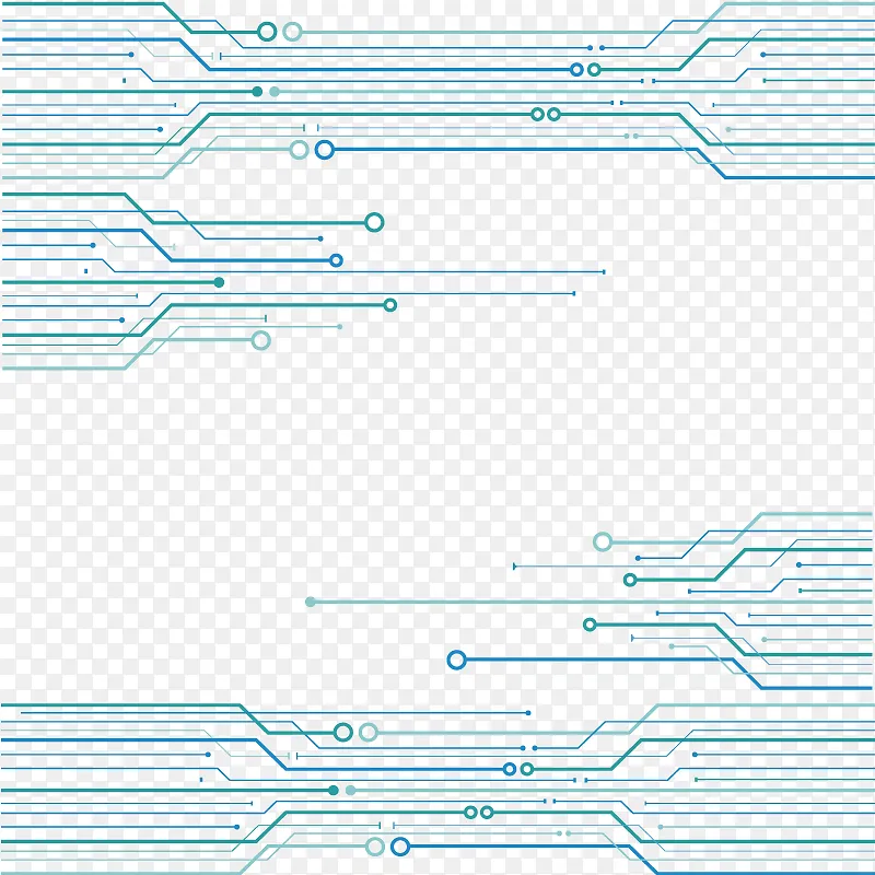 矢量电路芯片纹理背景免费下载