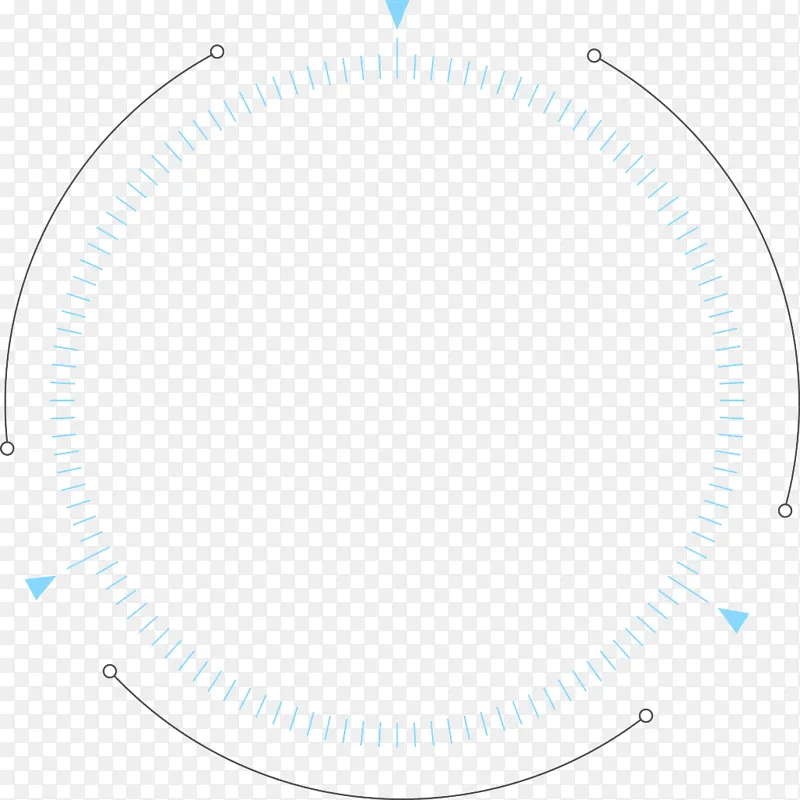 科技感表盘矢量素材