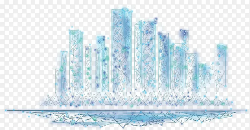 科技建筑线条素材