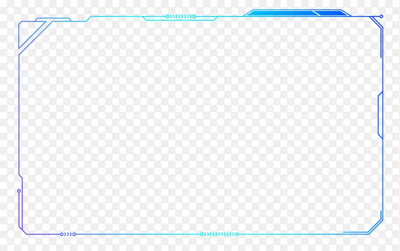 科技感元素框