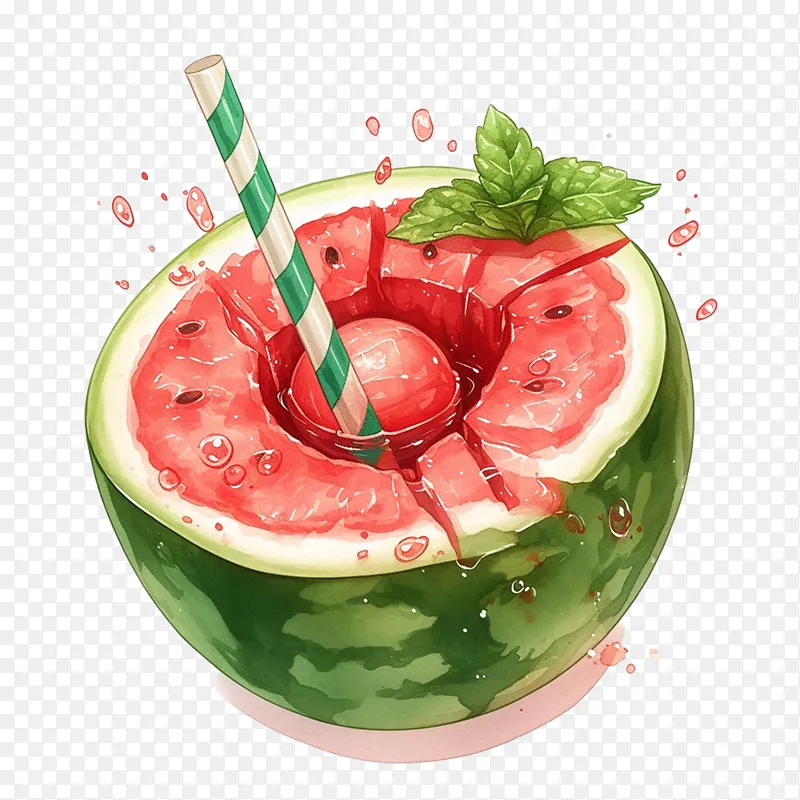 夏日清凉西瓜