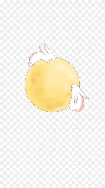 中秋玉兔png素材