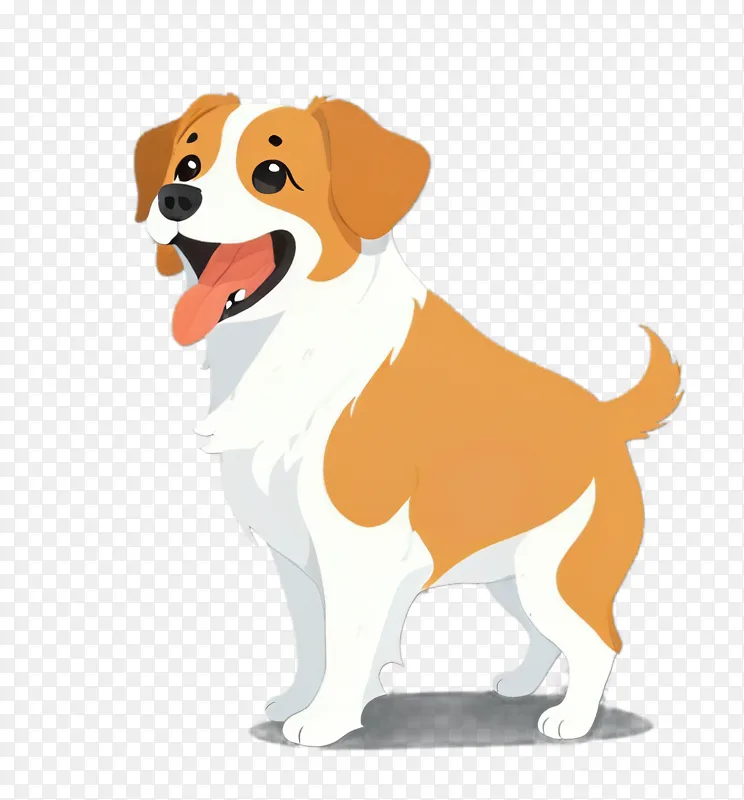 可爱大狗绘画