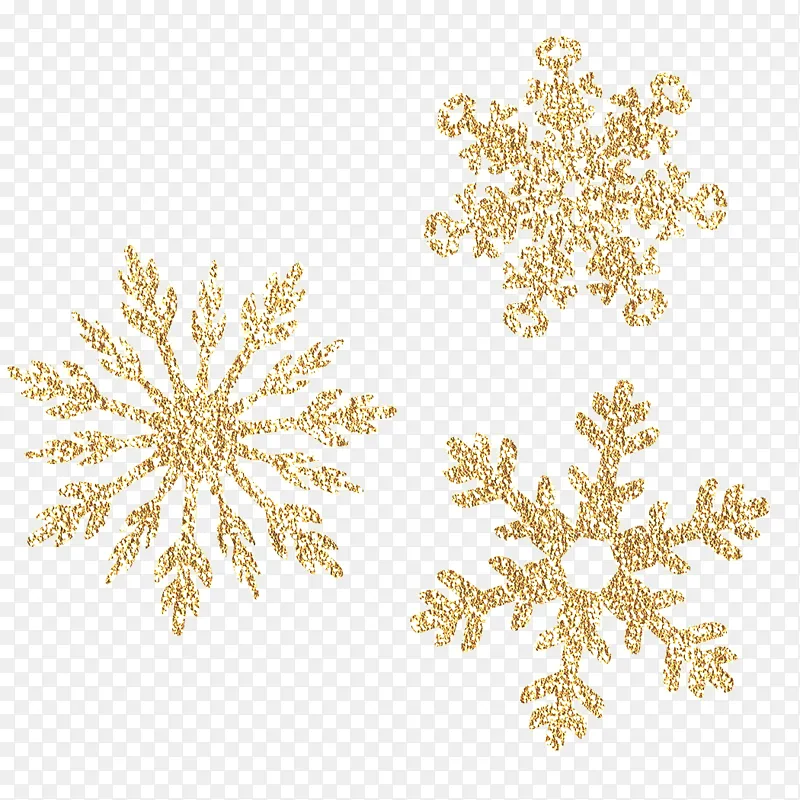 圣诞节雪花透明